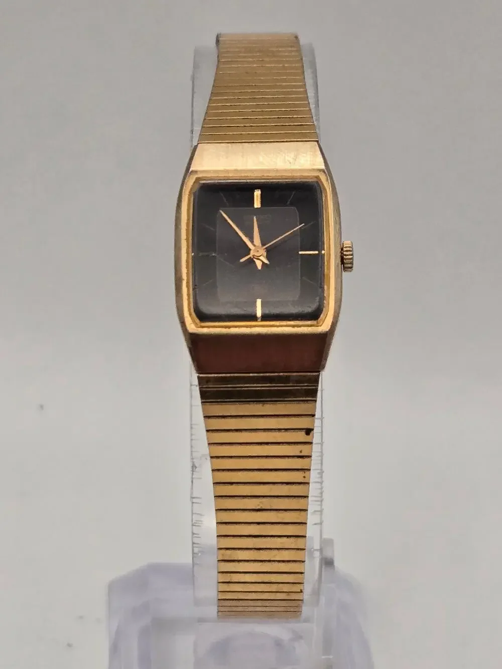 Seiko Quartz Watch Gold-Tone Vintage 90s